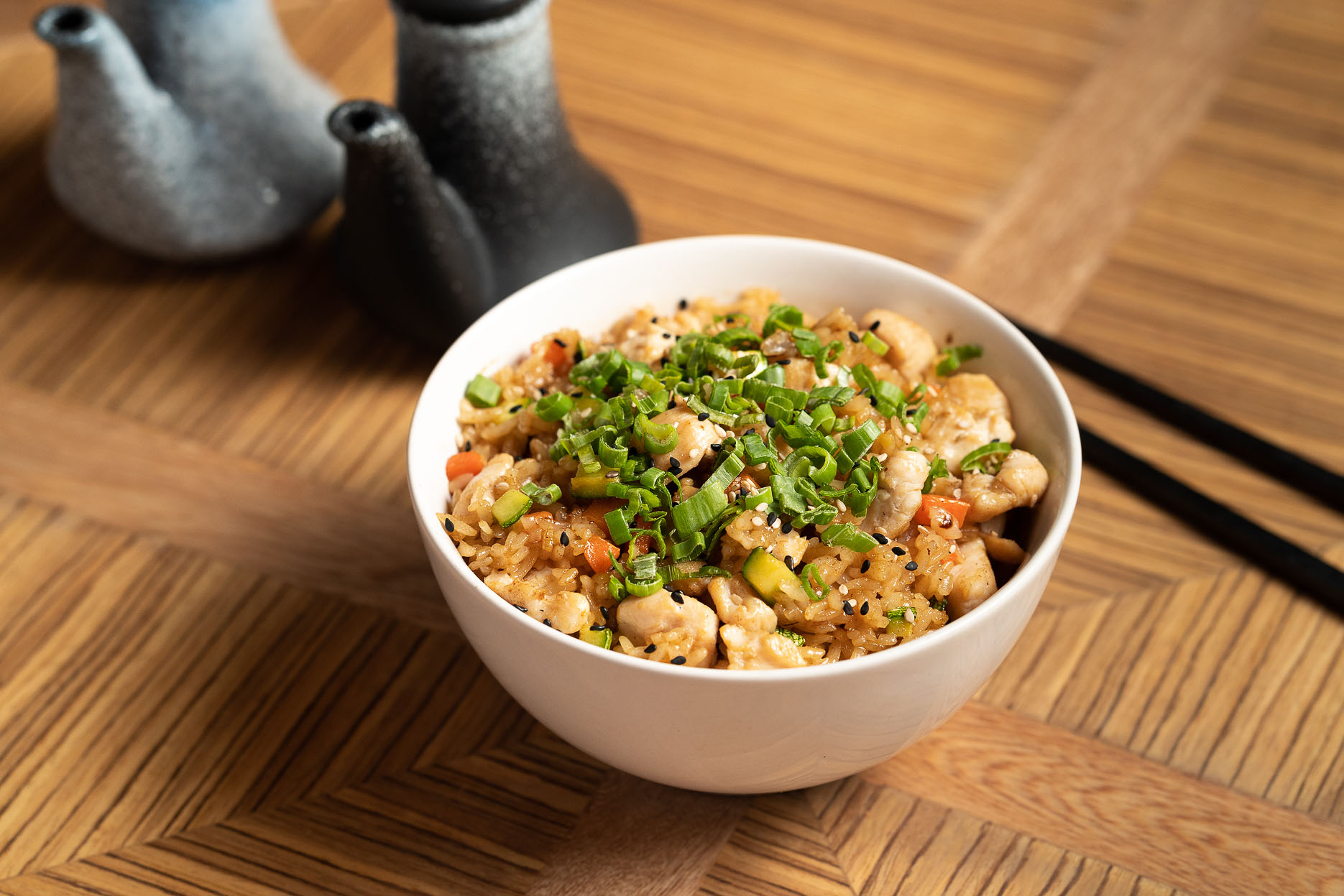 Yakimeshi de Pollo